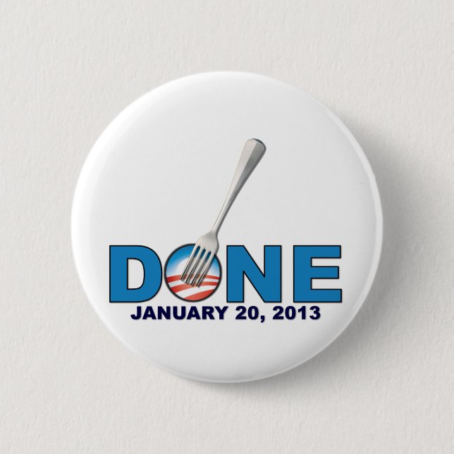 Gjorda - Januari 20, 2013 - Anti Obama Knapp (Framsida)