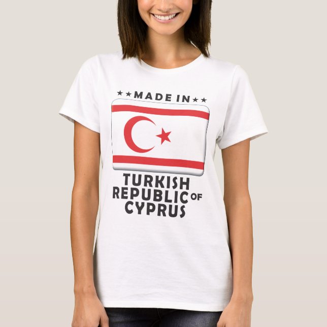 Gjorda turkiska Republic of Cyprus Tröja (Framsida)