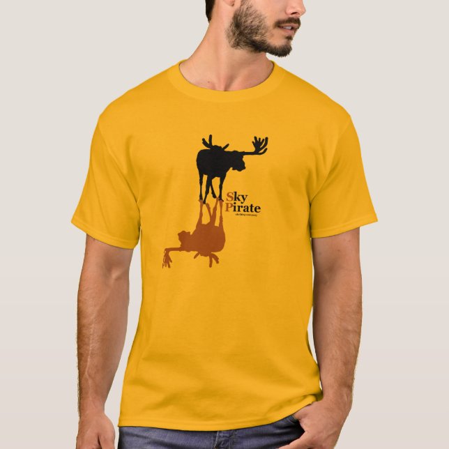 "Gjorde älgen mig" T-tröja T-shirt (Framsida)