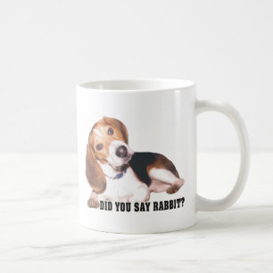 Gjorde dig muggen för något att sägakaninbeagle kaffemugg