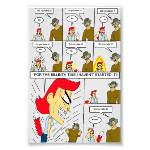 Gjorde du det? fototryck