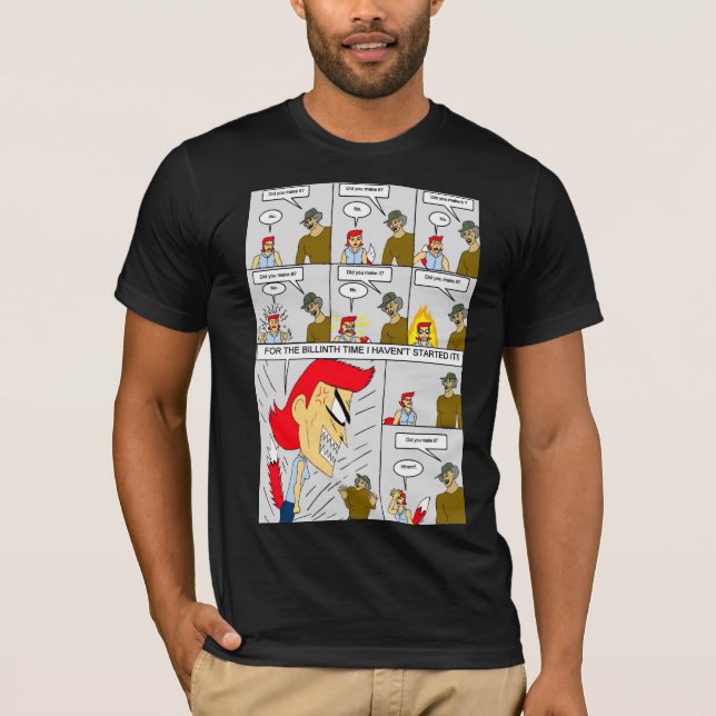 Gjorde du det? T-Shirt (Framsida)