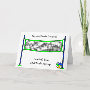 Gjorde du inte Volleyball-teamet?  Kort