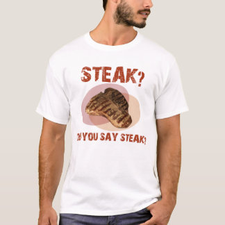 GJORDE DU NÅGOT ATT SÄGASTEAK? - T-tröja Tee