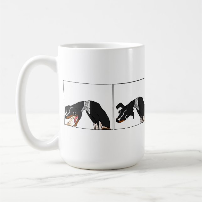 "Gjorde jag den mat" muggen Kaffemugg (Vänster)