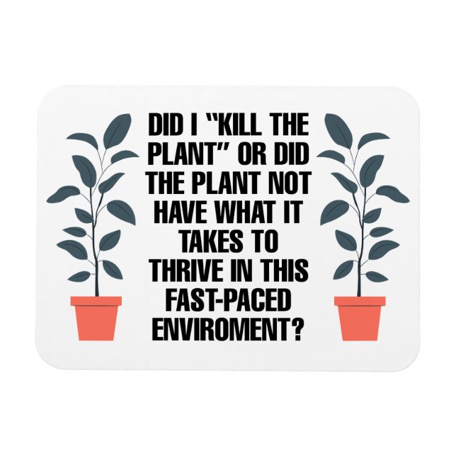 Gjorde jag "Döda av anläggningen"? Magnet (Horisontell)