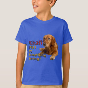 Gjorde jag något fel i Toppen Cute Hund design? T Shirt