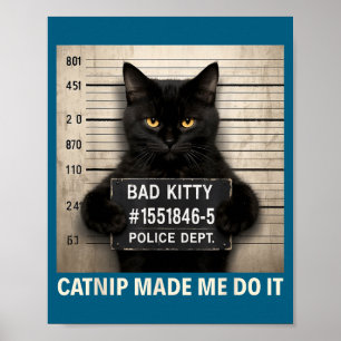 Gjorde kattsnurr Det roliga med katter skämt Poster
