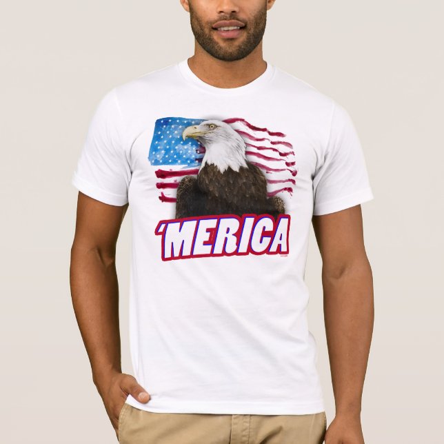 'Gjorde Merica T-tröja | i USA! Tröja (Framsida)