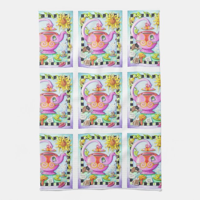 GJORDE OM TEA PARTY KÖKSHANDDUK (Vertikal)