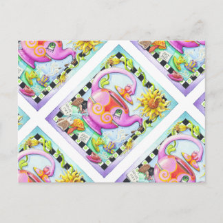 GJORDE OM TEA PARTY VYKORT