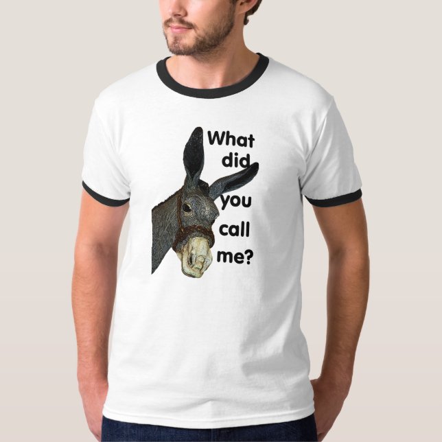Gjorde vad dig appellen mig? tee shirt (Framsida)