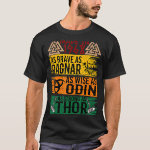 gjordes 1968 så Modigt som Ragnar så klokt som Odi T Shirt