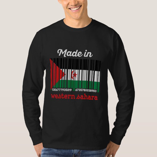 Gjordes Västsahara T Shirt (Framsida)