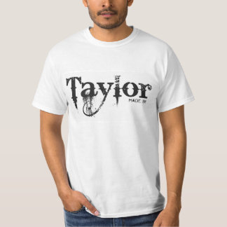 Gjort av Taylor den blöda Cowboysutslagsplatsen T-shirt