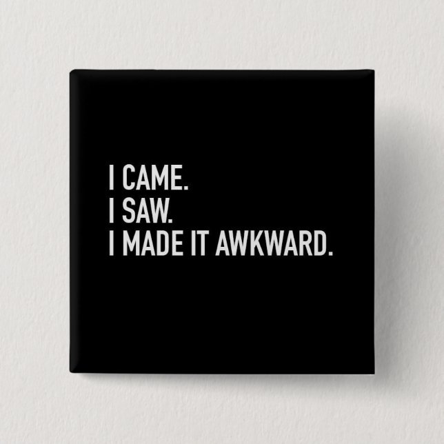 Gjort det som är konstigt knapp (Framsida)