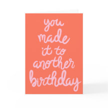 Gjort det till en annan födelsedag