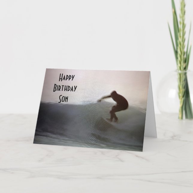 GJORT DIN BIRTHDAY SON KORT (Framsida)