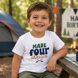 Gjort För Äventyr 4-årsdag T Shirt