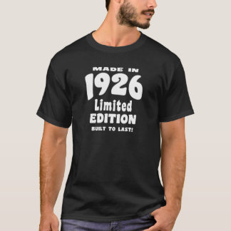 Gjort i 1926, begränsad upplaga som byggas för att tee