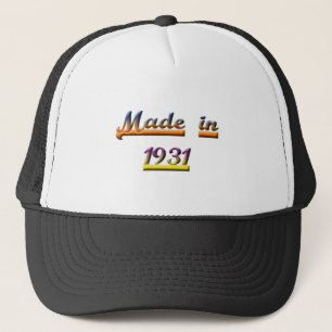 GJORT I 1931 TRUCKERKEPS