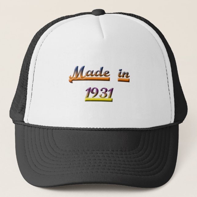 GJORT I 1931 TRUCKERKEPS (Framsida)