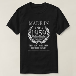 Gjort i 1959 60th födelsedagsfestrolig tröja