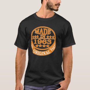 Gjort i 1963 alla originaldelar t-shirt