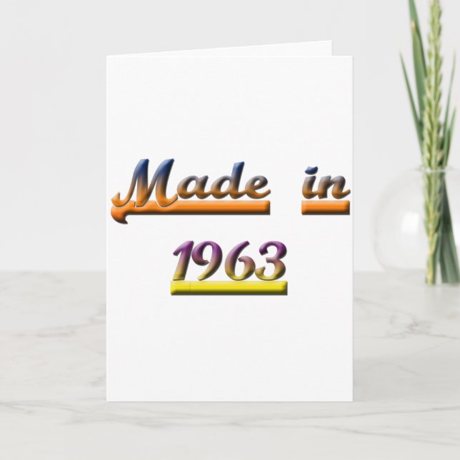 GJORT I 1963 KORT (Framsida)