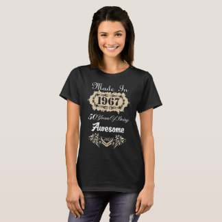 Gjort i 1967 50 år av att vara enorm T-tröja Tee Shirt