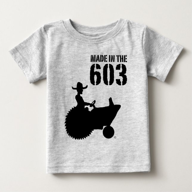 Gjort i 603na t-shirt (Framsida)