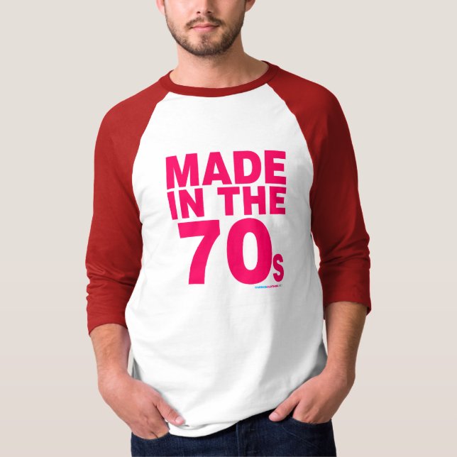 Gjort i 70-tal t shirt (Framsida)