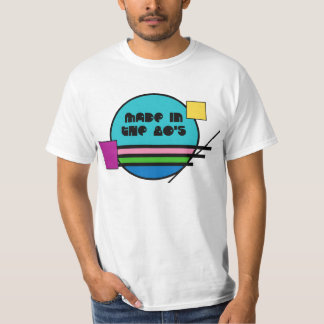 Gjort i 80-talskjortan tee