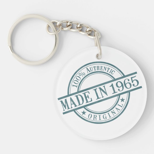 Gjort i akrylen 1965 för logotyp för (Framsidan)