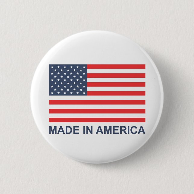 Gjort i Amerika Knapp (Framsida)