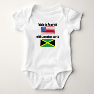 Gjort i Amerika med jamaikanska delar T Shirt