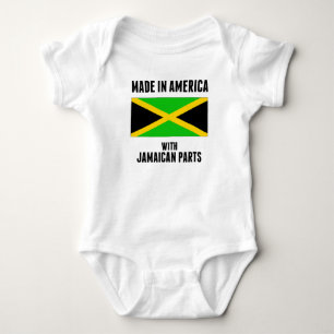 Gjort i Amerika med jamaikanska delar T-shirt