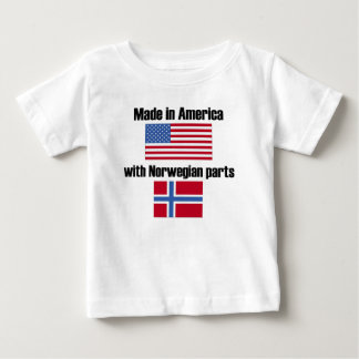 Gjort i Amerika med norska delar T-shirt