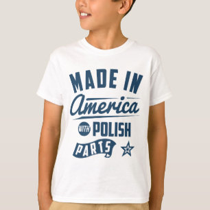Gjort i Amerika med polska delar Tröja