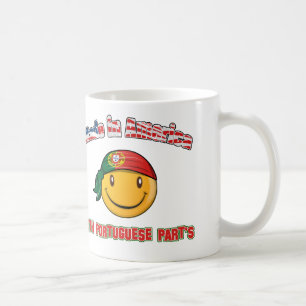 Gjort i Amerika med portugisisk del Kaffemugg