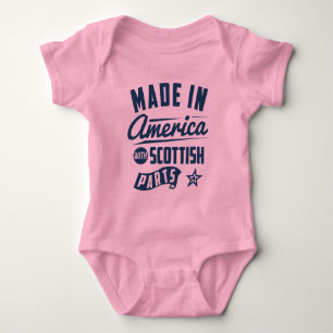 Gjort i Amerika med skotska delar Tee Shirt