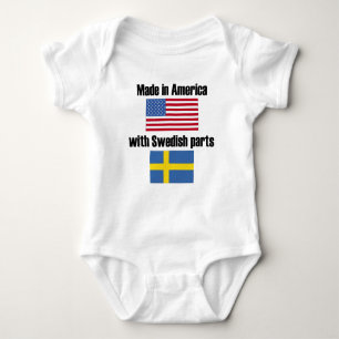 Gjort i Amerika med svenska delar T Shirt