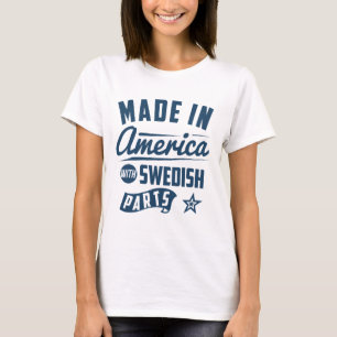 Gjort i Amerika med svenska delar Tee