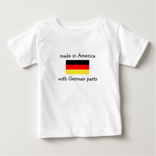gjort i Amerika med tyska delar T Shirt