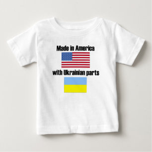 Gjort i Amerika med ukrainska delar Tee