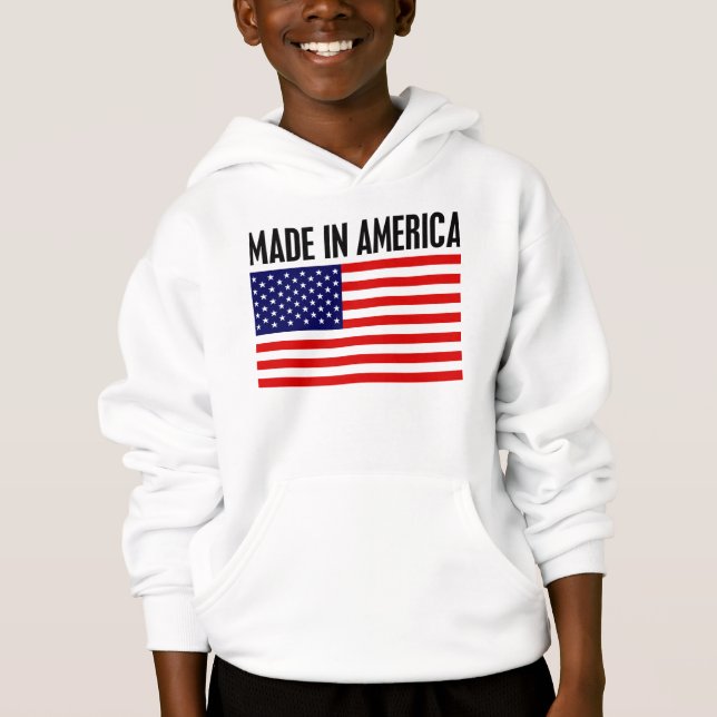 Gjort i Amerika T-shirt (Framsida)