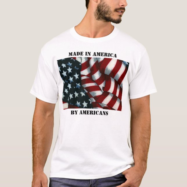 Gjort i Amerika Tee Shirt (Framsida)