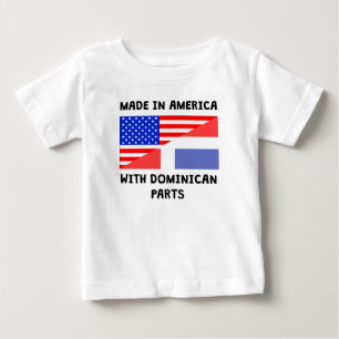 Gjort i amerikan med dominikanska delar tee