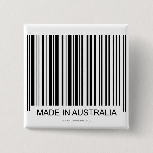 Gjort i Australien Knapp