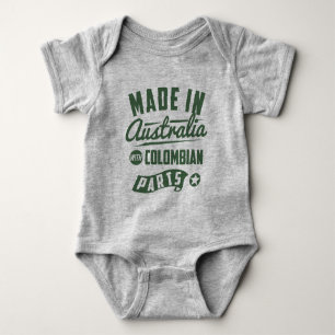 Gjort i Australien med colombianska delar T-shirt